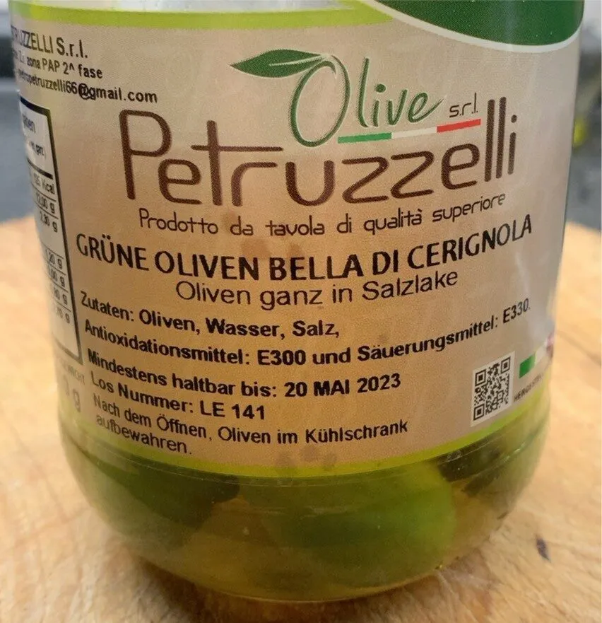 Oliven Bella di Cerignola