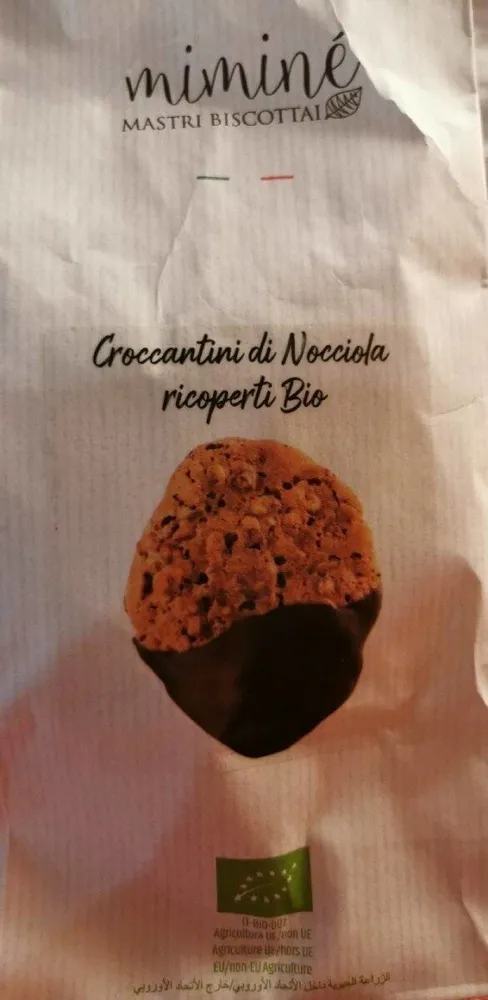 Croccantini di Nocciola ricoperti Bio