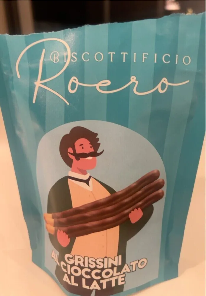 Grissini al cioccolato al latte