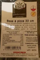 Base a pizza 33cm