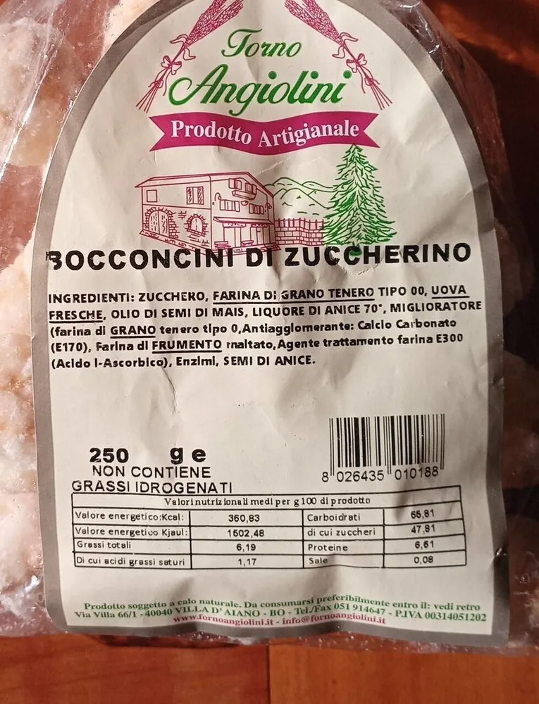 Bocconcini di zuccherini