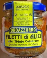 Filetti di alici alla ‘Nduja Calabrese