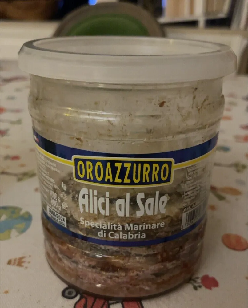 Alici al sale