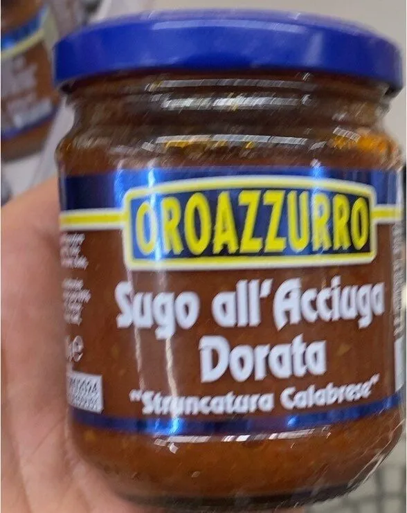 Sugo all’acciuga dorata