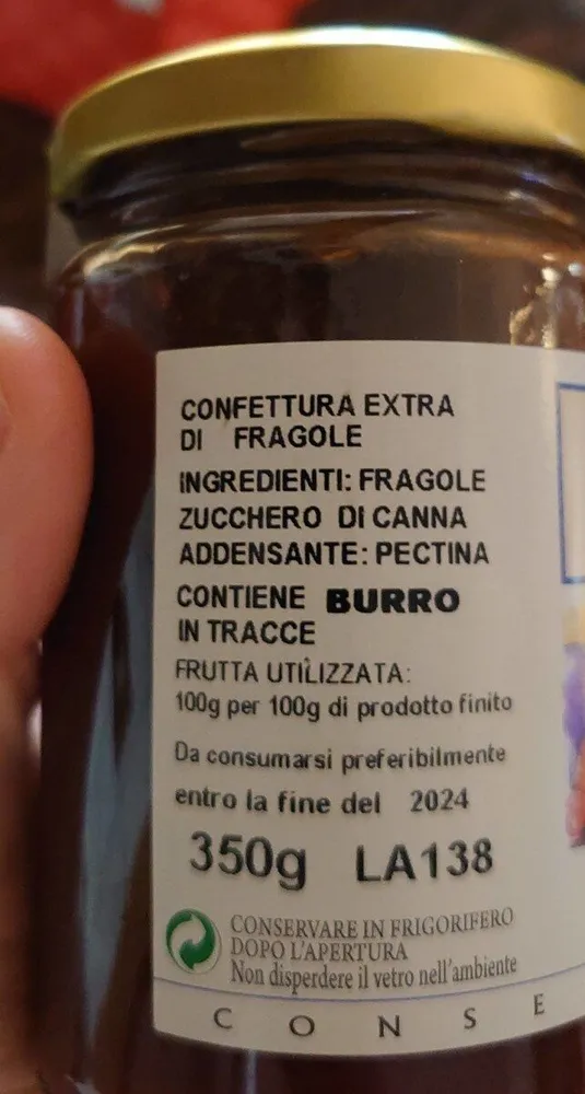 Confettura fragole