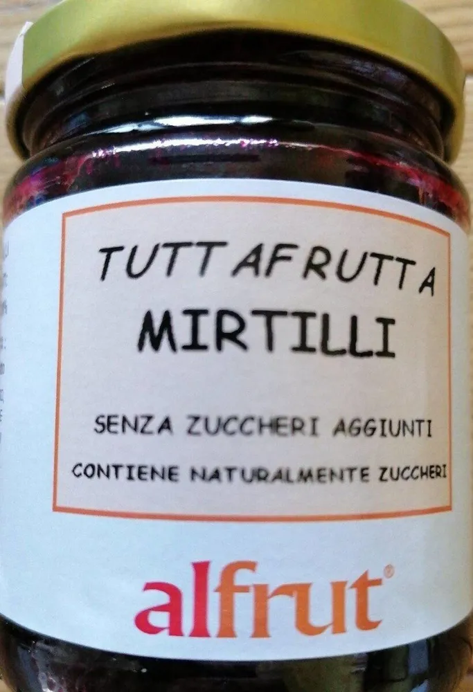 Marmellata mirtilli
