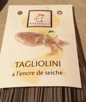 Tagliolini à l'encre de seiche