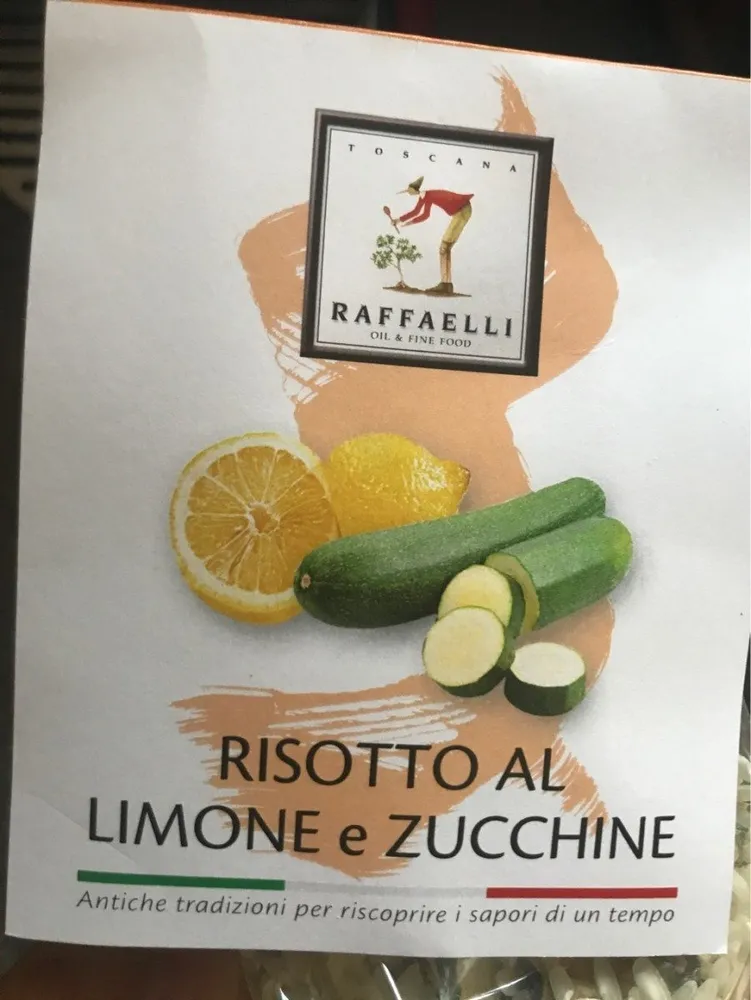 Risotto al limone e zucchine