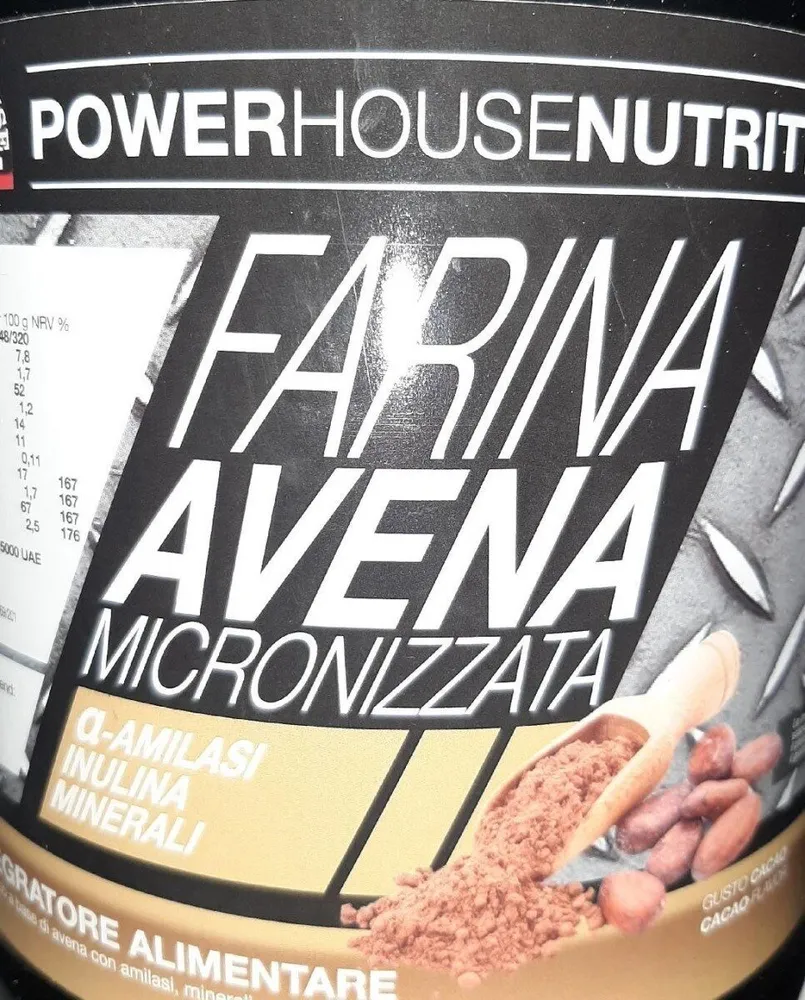 Farina di avena micronizzata