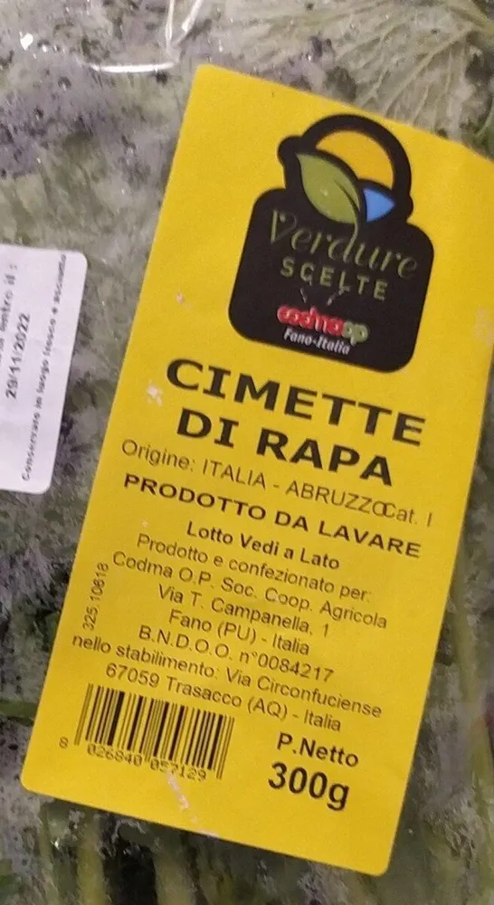 Ci mette di rapa