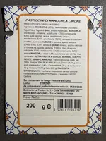 Pasticcini di mandorla limone