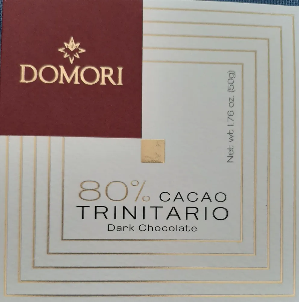 Cioccolato trinitario 80%