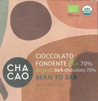 Cioccolto fondente bio 70%