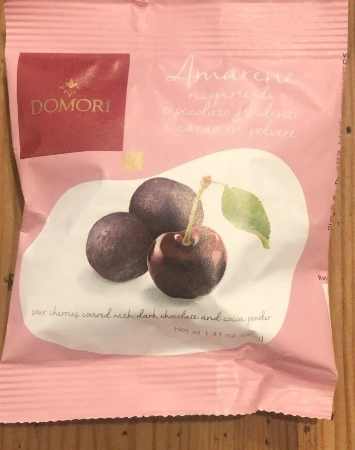 Amarene ricoperte di cioccolato