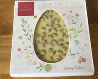 Cioccolato bianco con pistacchi interi salati