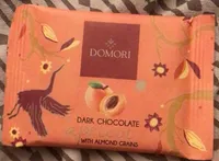 Dark chocolate with almond