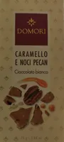 Cioccolato Bianco al Caramello con Granella di Noci Pecan