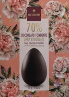 Uovo di cioccolato fondente 70 %