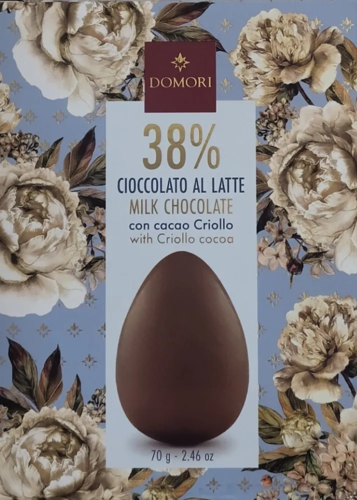 Uovo di ciocioccolato al latte 38%
