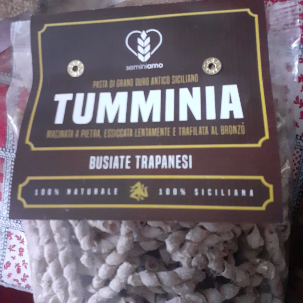 Tumminia Busiate Trapanesi