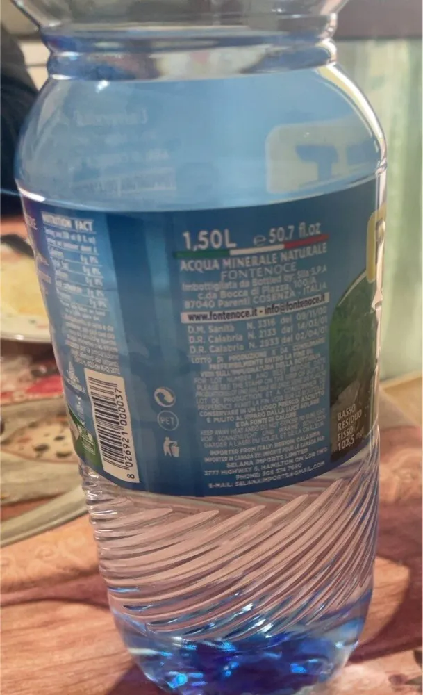 acqua fontenoce