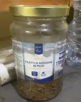 Filetti di aggiughe in pezzi