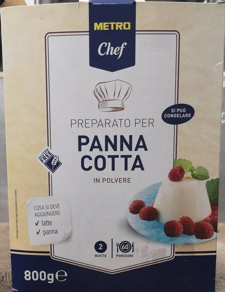 Preparo lato per panna cotta