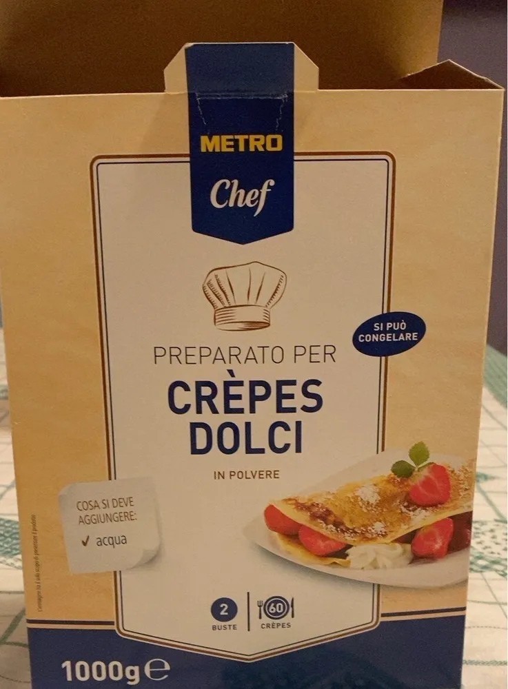 crèpes dolci