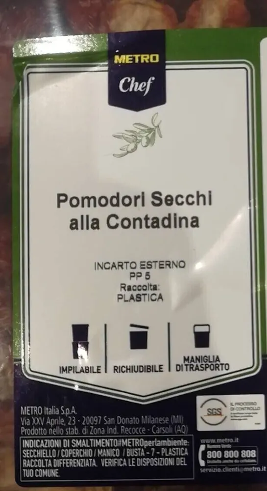 Pomodori secchi alla contadina