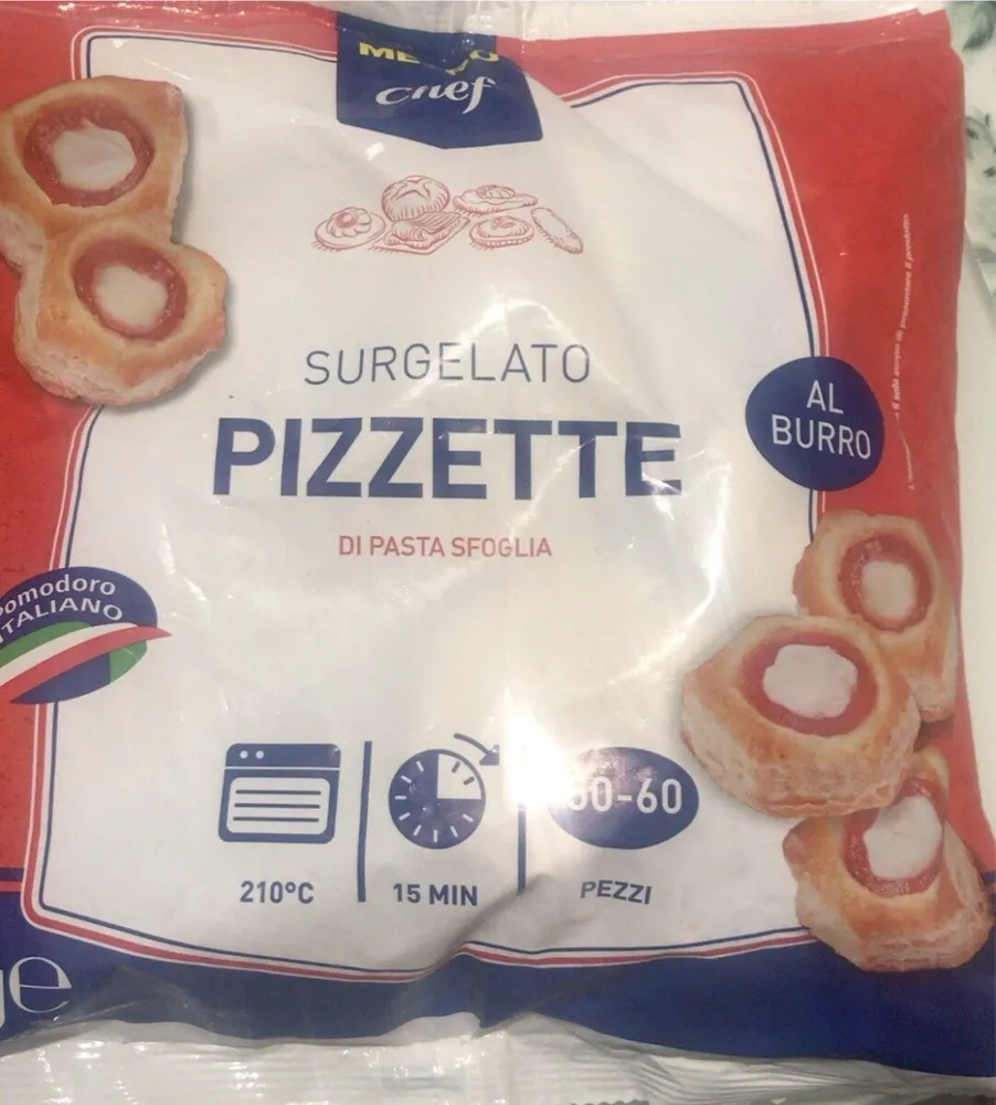 Pizzette surgelate