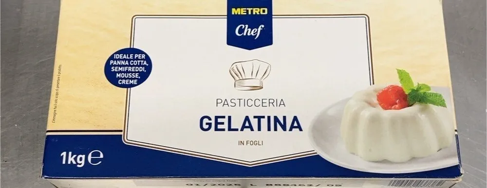 Gelatina in fogli