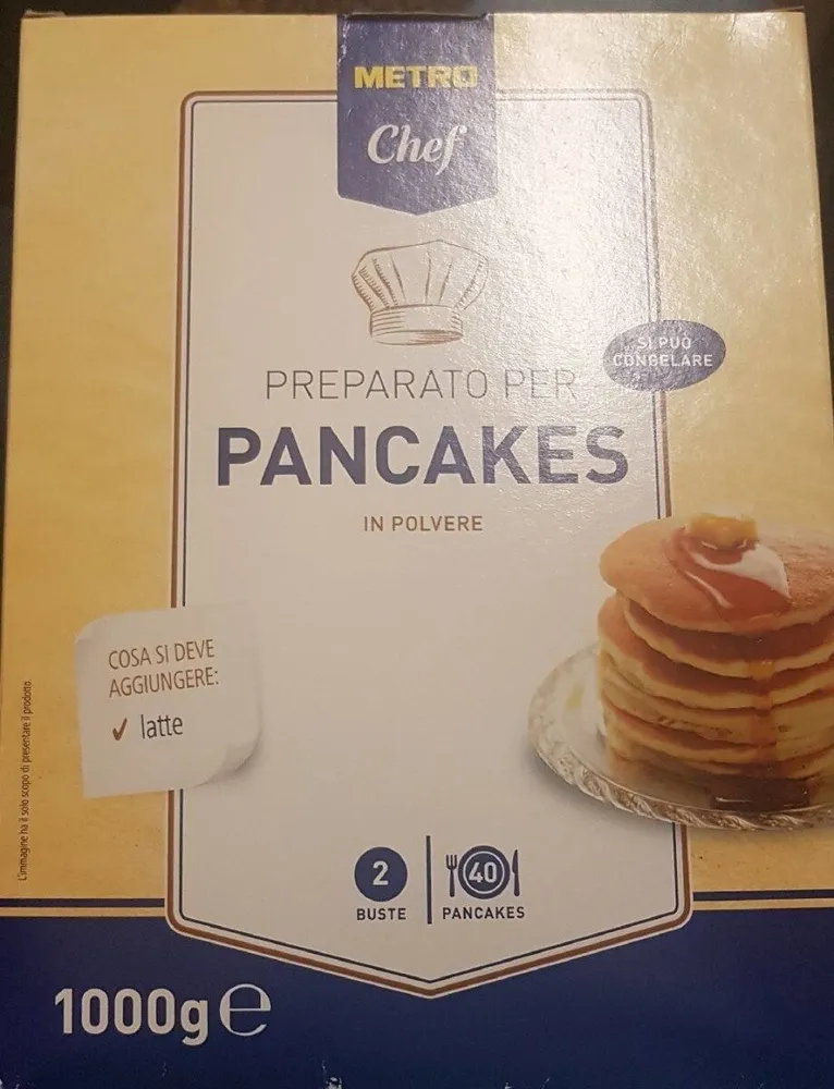 Pancakes in polvere