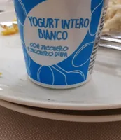 Yogurt intero bianco