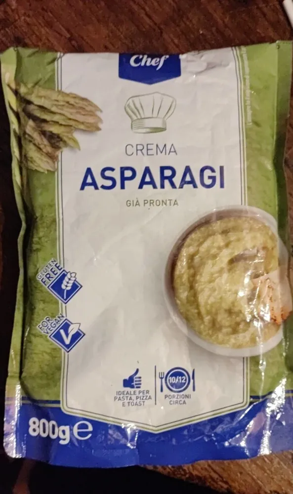 Crema di asparagi metro