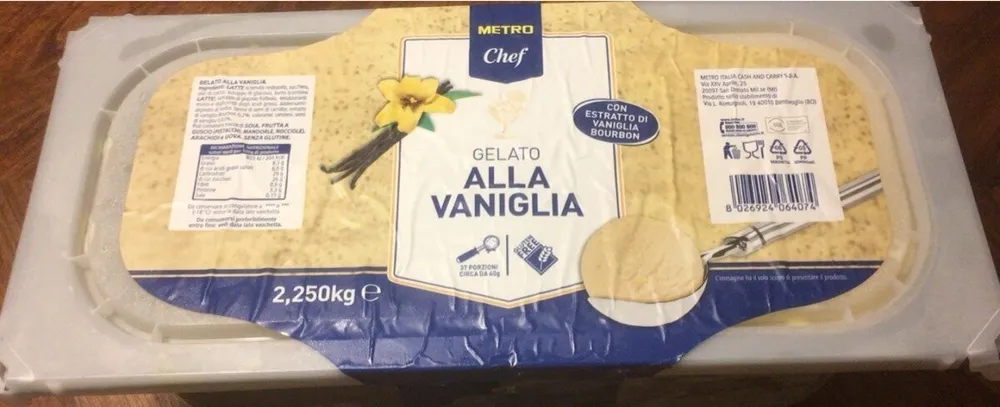 Gelato alla vaniglia