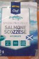 Salmone scozzese affumicato preaffettato
