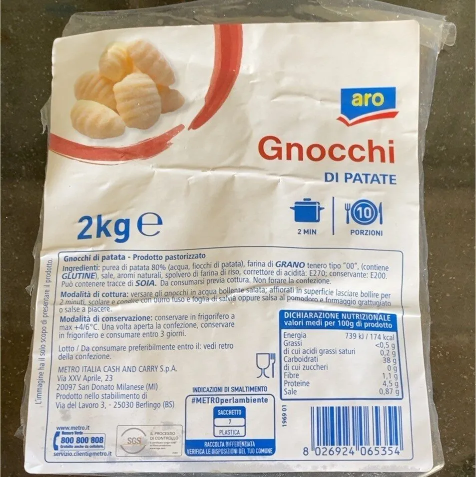 Gnocchi di patate
