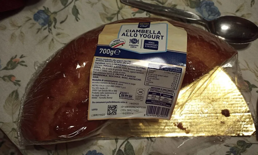 Ciambella allo yogurt