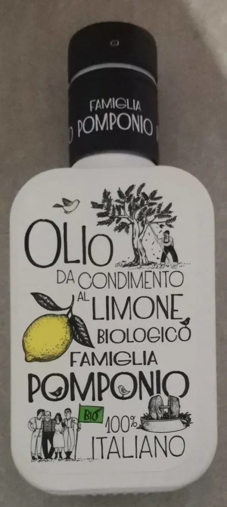 Olio da condimento al limone biologico