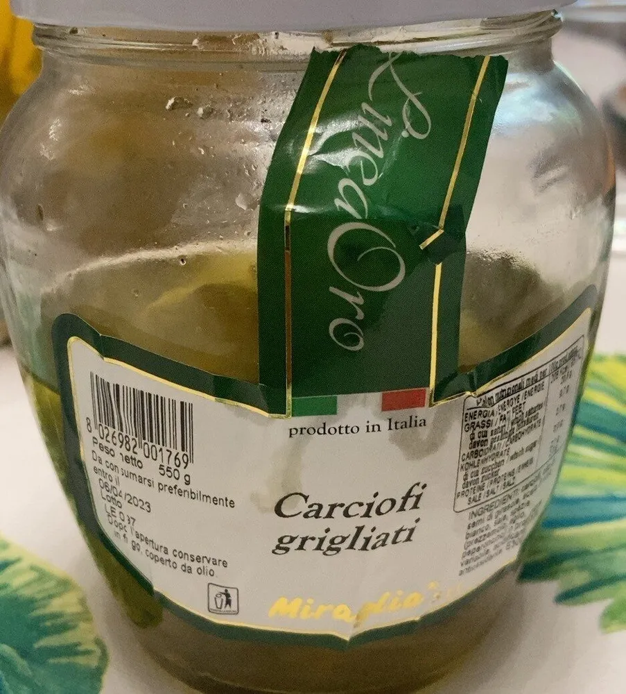 Carciofi Grigliati