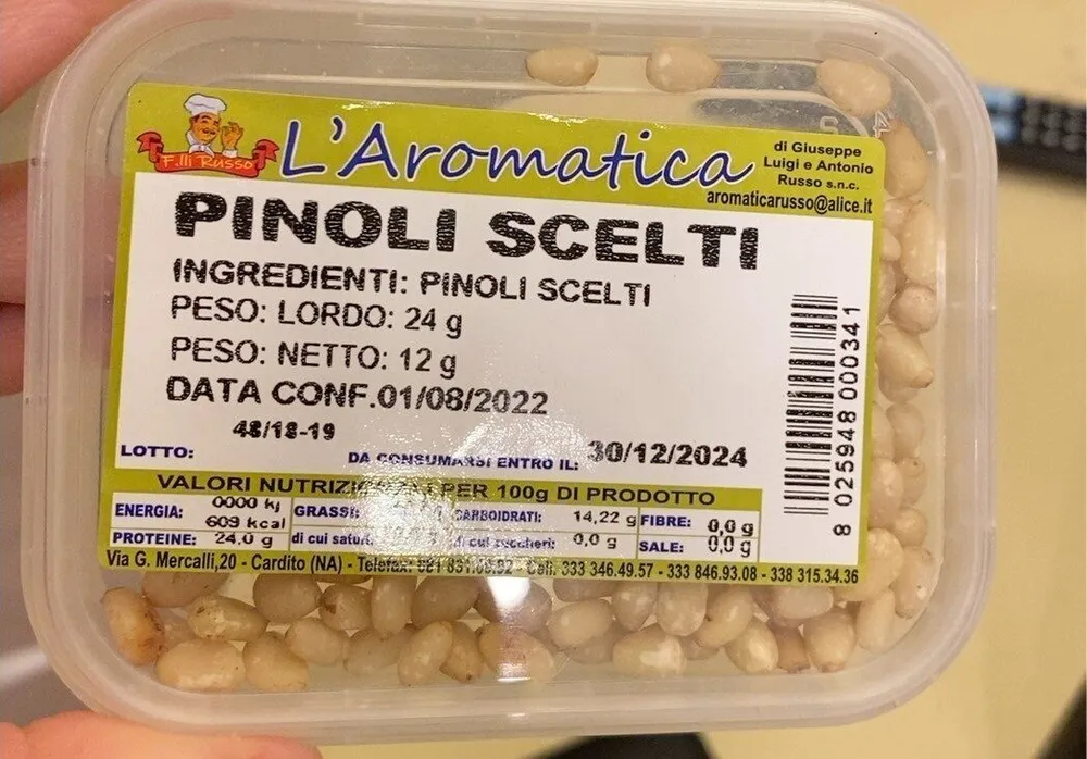 Pinoli scelti