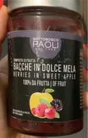 Composta di frutta, bacche in dolce mela