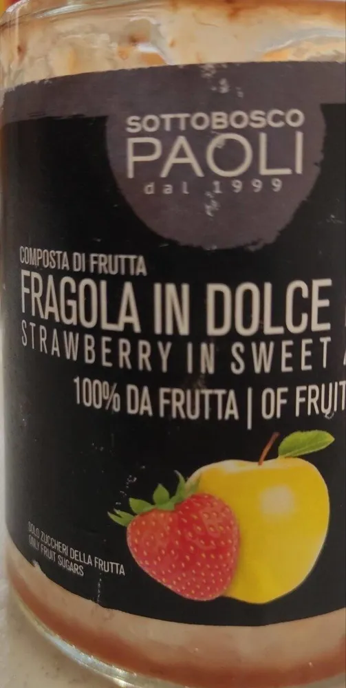 Fragola in dolce mela