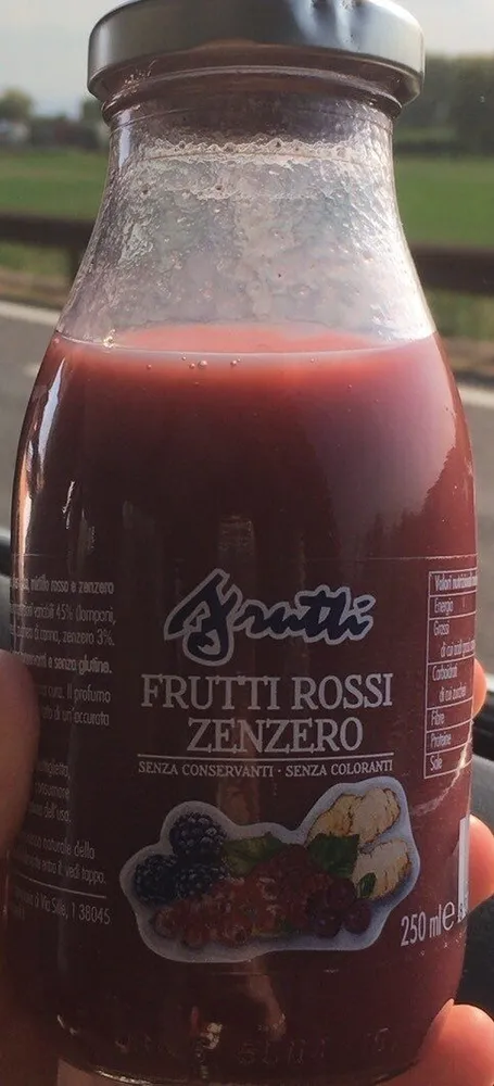 frutti rossi zenzero
