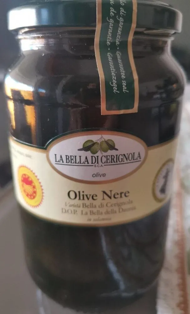 Olive nere - varietà Bella di Cerignola D.O.P.