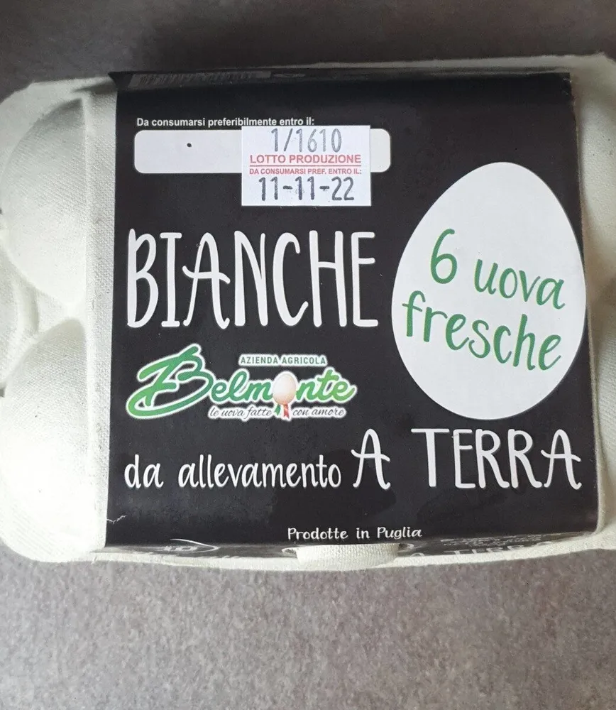 Bianche da allevamento a terra