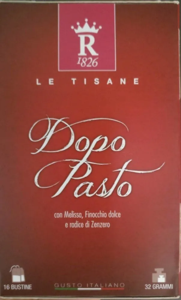 Tisana dopo pasto
