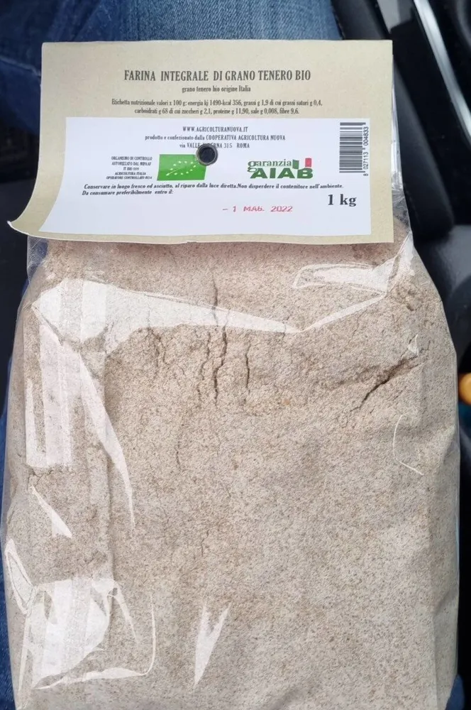 Farina Integrale di grano tenero bio