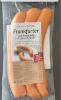 Frankfurter Würstchen Rind und Kalb