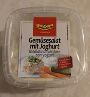 Gemüsesalat mit Joghurt